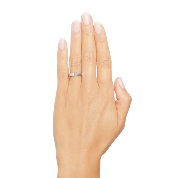 Sweet & Strong Ring White Gold - Efva Attling - Vigsel- & Förlovningsringar - Nordic Spectra