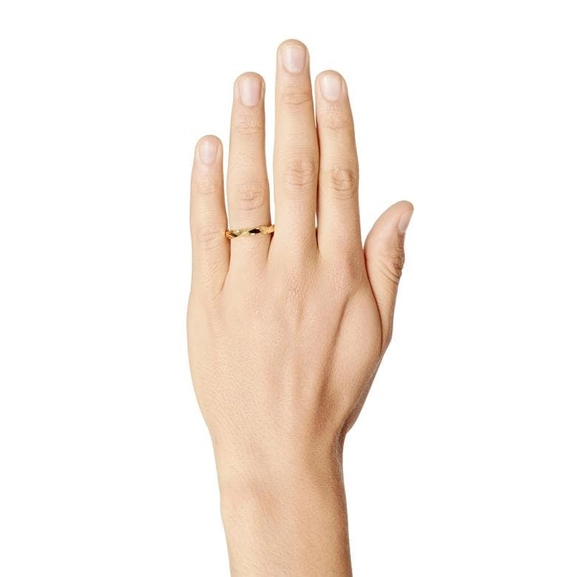 Viking Wide Ring Gold - Efva Attling ringar - Snabb frakt & paketinslagning - Nordicspectra.se