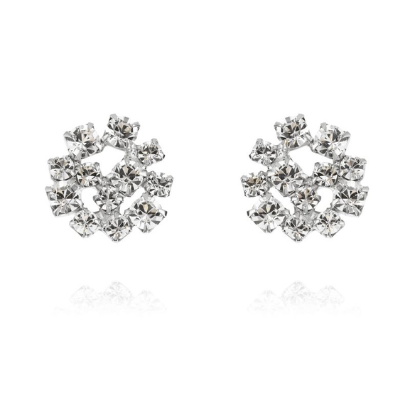 Kassandra Earrings Rhodium Crystal - Caroline Svedbom - Nopea toimitus ja lahjapakkaus - Nordic Spectra