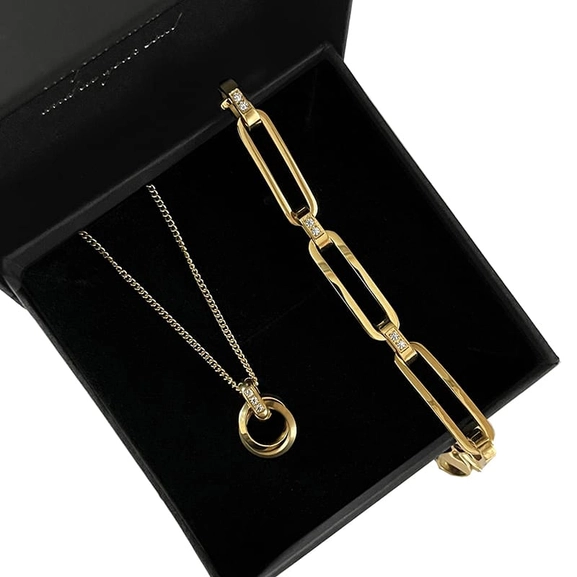Presentset Carolin & Cherrie Guld - Astrid & Agnes - Nordic Spectra