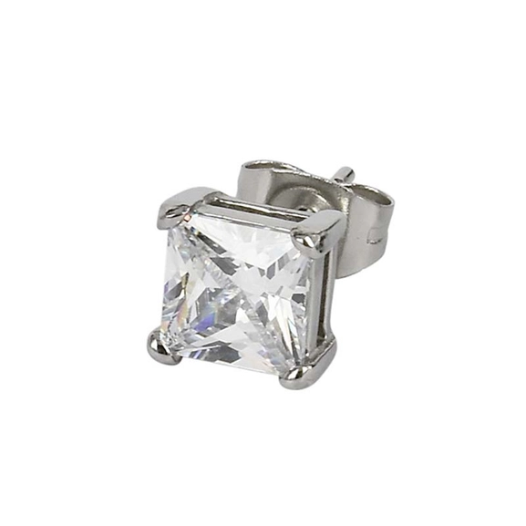 KIM Örhänge Stål/Klar - AROCK - Snabb frakt & paketinslagning - Nordicspectra.se