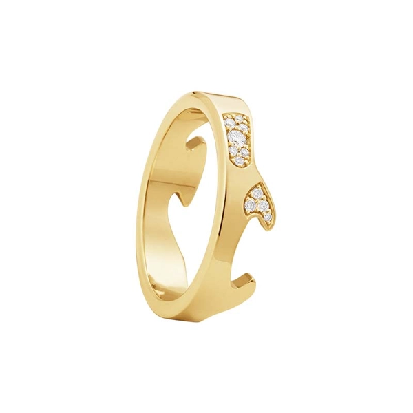 Fusion Ytterring Guld AB - Georg Jensen örhängen - Snabb frakt & paketinslagning - Nordicspectra.se
