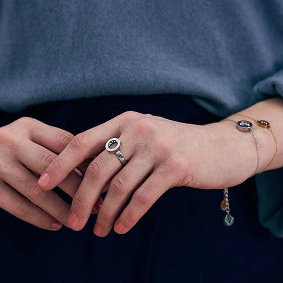 Monaco Ring Steel - Edblad - Snabb frakt & paketinslagning - Nordicspectra.se