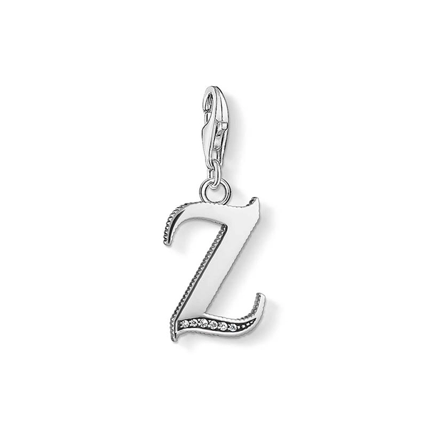 Charm-Anhänger Buchstabe Z Silber von Thomas Sabo, Schneller Versand - Nordicspectra.de