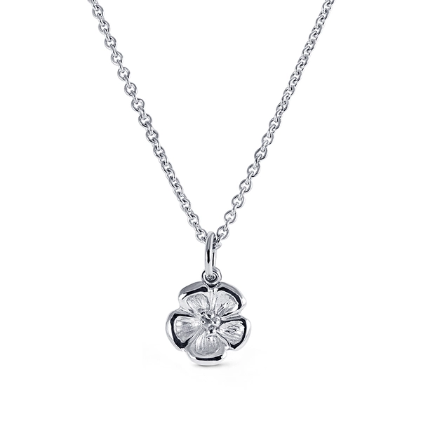 Life Necklace White Gold