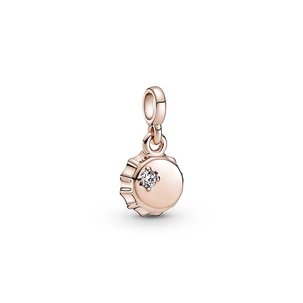 PANDORA ME Lucky Bottle Cap Mini Dangle Rosé - PANDORA - Snabb frakt & paketinslagning - Nordicspectra.se