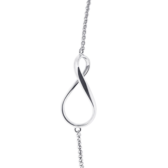 Eternal Flow Single Armband Silver - Snabb frakt & fri paketinslagning - Nordicspectra.se