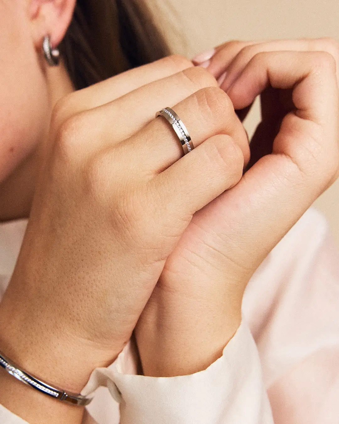 Josefin Ring Steel - Edblad - Snabba leveranser - Gratis paketinslagning