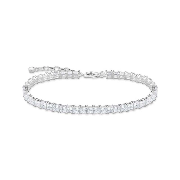 Glittrande Tennisarmband - Thomas Sabo berlock - Snabb frakt & paketinslagning - Nordicspectra.se