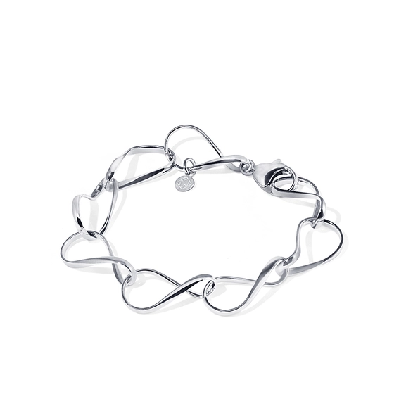 Eternal Flow Armband Vitguld - Snabb frakt & fri paketinslagning - Nordicspectra.se