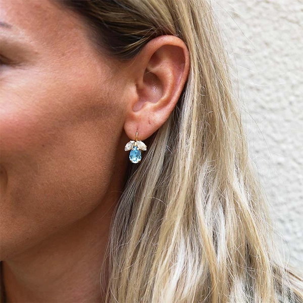 Petite Timo Gold Aquamarine/Blueshade - Caroline Svedbom - Snabb frakt & paketinslagning - Nordicspectra.se