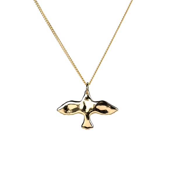 Organic-Small-Dove-Necklace-Gold