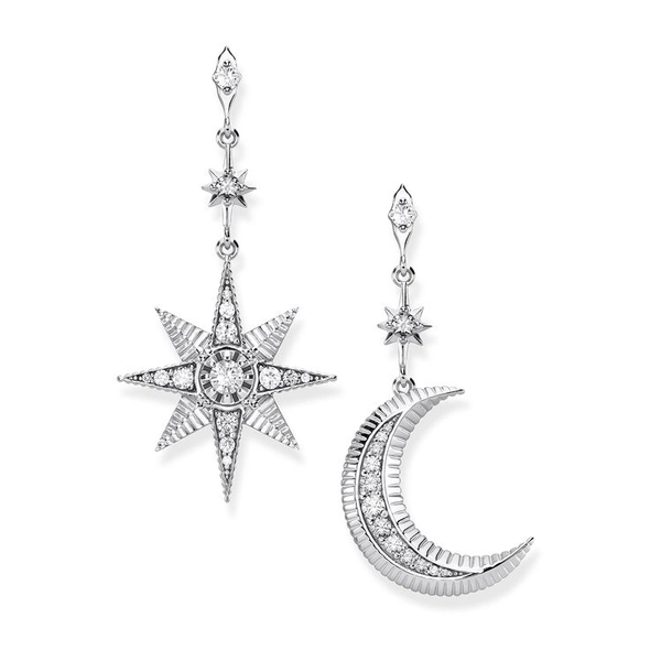Ohrringe Royalty Stern & Mond von Thomas Sabo, Schneller Versand - Nordicspectra.de