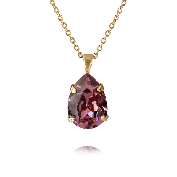 Mini Drop Necklace Gold Iris - Caroline Svedbom - Nopea toimitus ja lahjapakkaus - Nordic Spectra