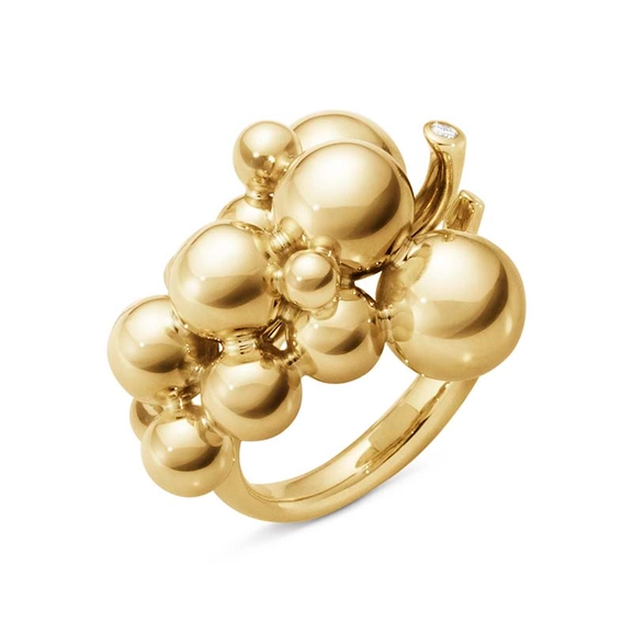 Moonlight Grapes Ring Guld - Georg Jensen örhängen - Snabb frakt & paketinslagning - Nordicspectra.se