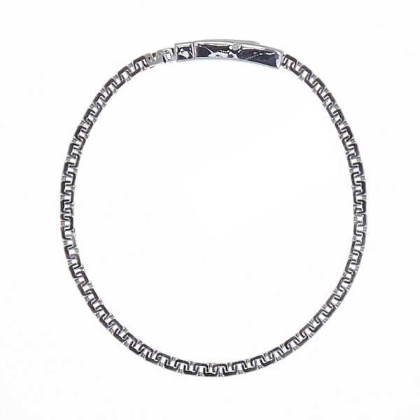 Bear zigzag brace silver -CU Jewellery - Snabb frakt & paketinslagning - Nordicspectra.se