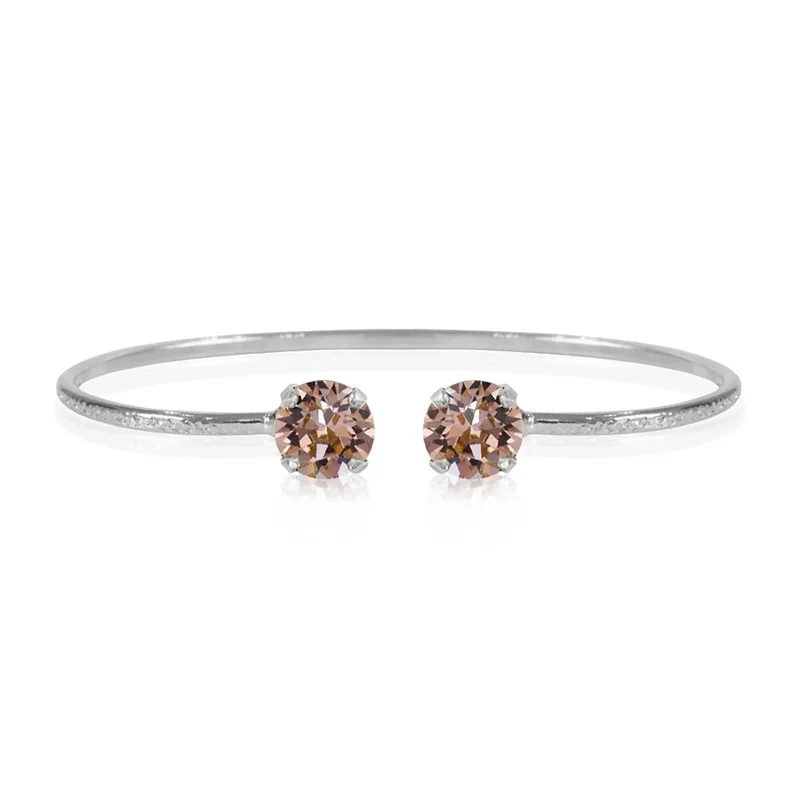 Caroline Svedbom - Classic Petite Bracelet Rhodium Vintage Rose