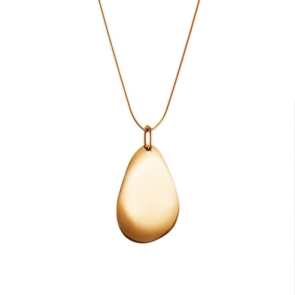 Little Rose Petal Pendant Gold - Efva Attling halsband - Snabb frakt & paketinslagning - Nordicspectra.se