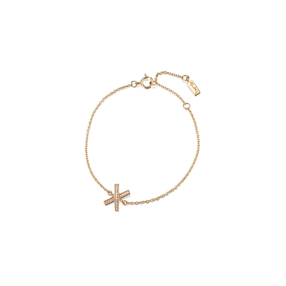 Kisses & Stars Bracelet Gold - Efva Attling armband - Snabb frakt & paketinslagning - Nordicspectra.se