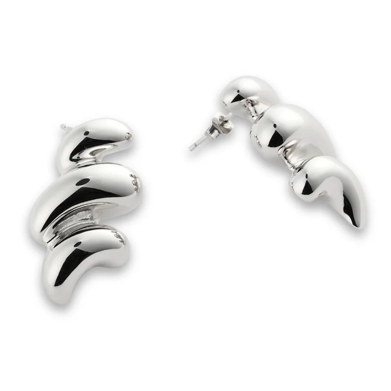 Just Because Earrings Silver