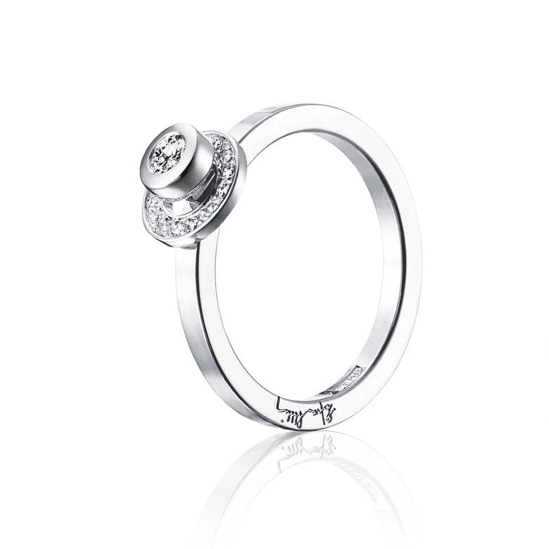 Efva Attling - AVO Wedding Ring White Gold