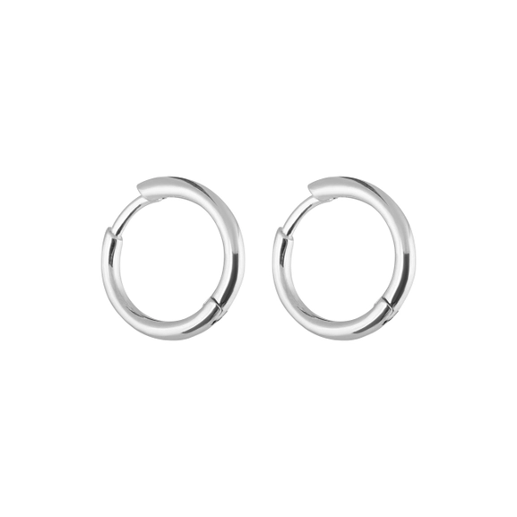Letters Round Ear Silver -CU Jewellery - Snabb frakt & paketinslagning - Nordicspectra.se