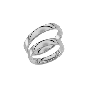 720-4 White Gold - Wedding & engagement rings - Schalins - Scandinavian design - Nordic Spectra