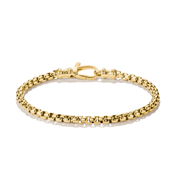 Rebel Venezia 4 mm Steel Bracelet Gold - Thomas Sabo - Suuri valikoima & ilmainen lahjapaketointi - Nordic Spectra