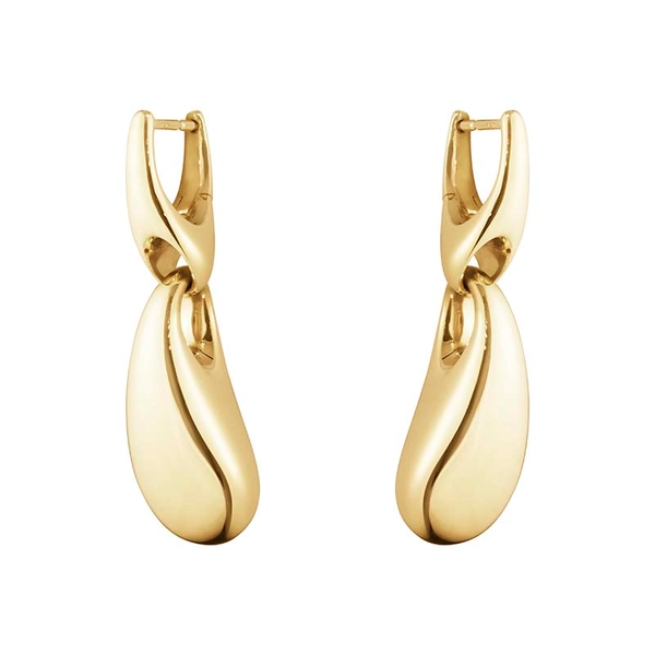 Reflect Ohrringe Gold von Georg Jensen, Schneller Versand - Nordicspectra.de