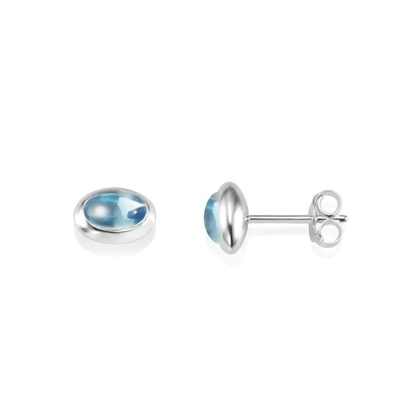 Love Bead Ear Silver - Topaz von Efva Attling, Schneller Versand - Nordicspectra.de