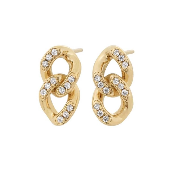 Sonata Pavé Studs Gold - Edblad - Snabb frakt & paketinslagning - Nordicspectra.se