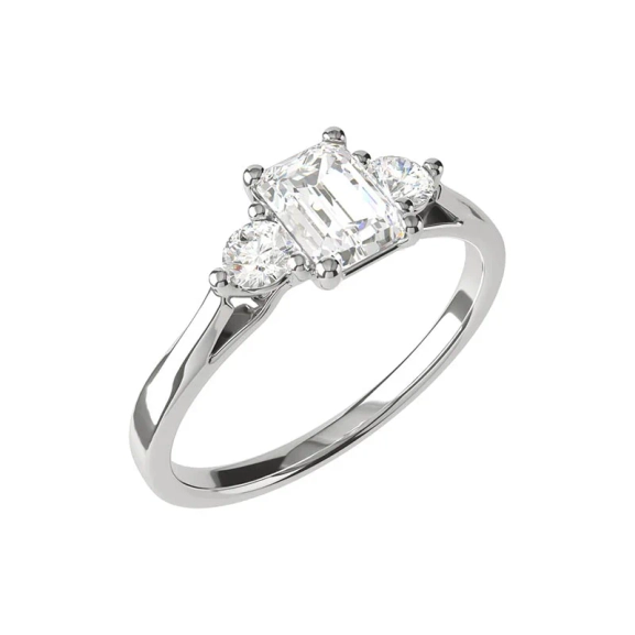 Eterna 23 Platinum - Wedding & engagement rings - Schalins - Scandinavian design - Nordic Spectra