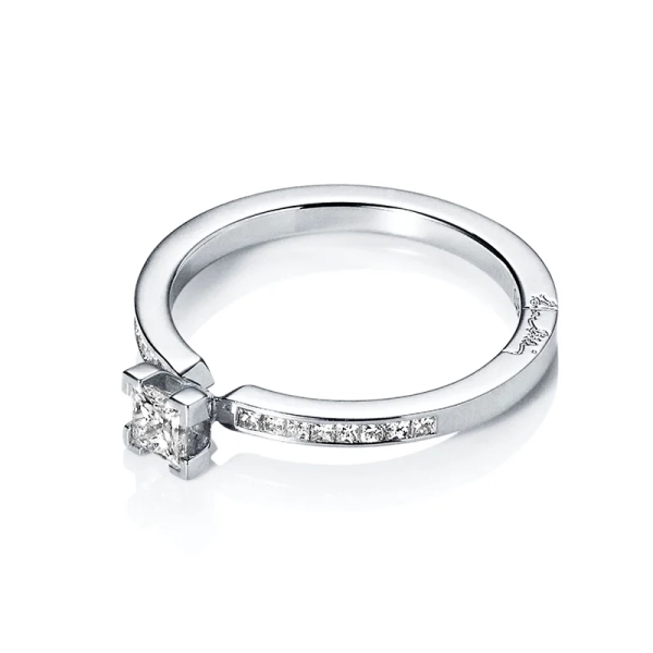 Pop Star Ring White Gold - Efva Attling - Vigsel- & Förlovningsringar