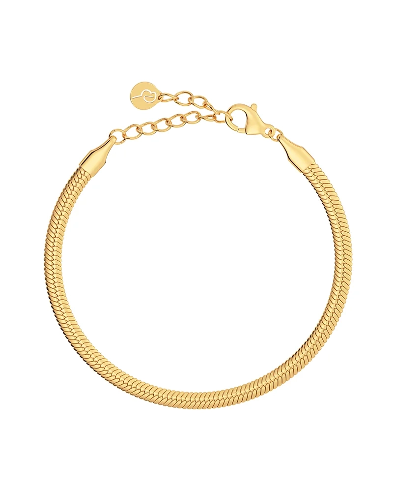 Edblad - Herringbone Bracelet Gold