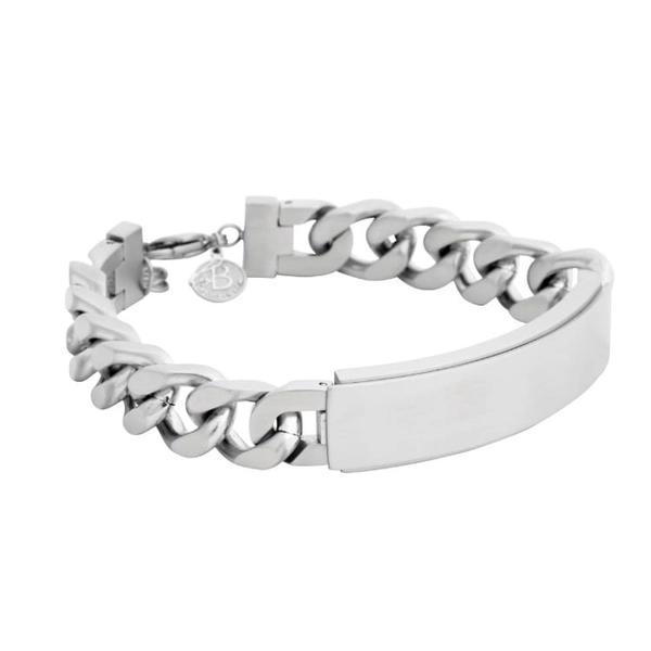 Kraftigt Pansararmband Stål - Snabb frakt & paketinslagning - Nordicspectra.se