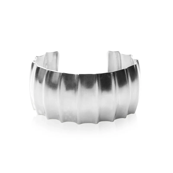 Vicky Bangle Rhodium