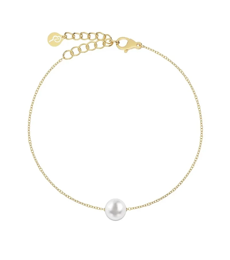 Lilian Bracelet L Gold - Edblad - Snabb leverans - Gratis paketinslagning