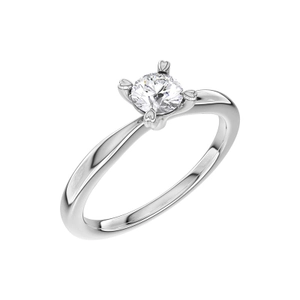 North 021 Lab Grown Diamond White Gold - Wedding & engagement rings - Schalins - Scandinavian design - Nordic Spectra