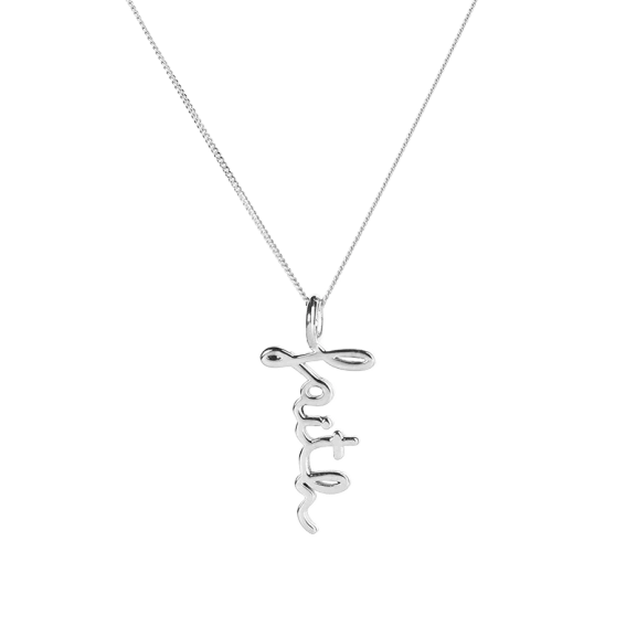 Faith Necklace Silver - Emma Israelsson - 1-2 dagars leverans &  gratis paketinslagning