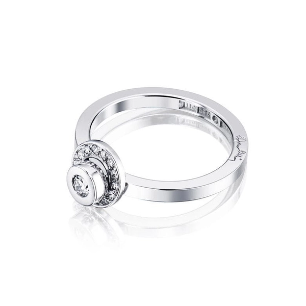 AVO Wedding Ring White Gold - Efva Attling ringar - Snabb frakt & paketinslagning - Nordicspectra.se