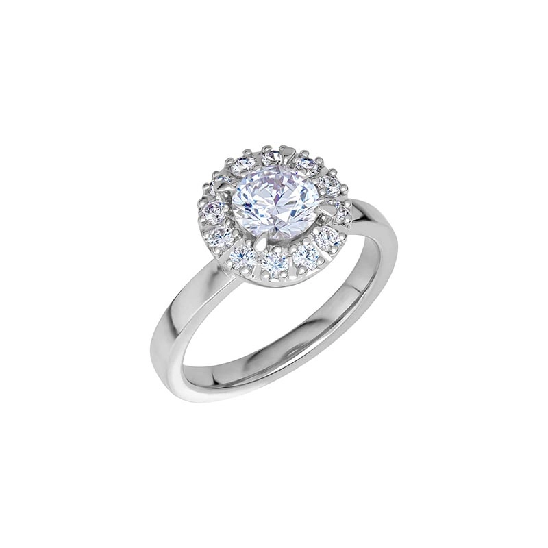 North 007 Labbodlad Diamant Vitguld