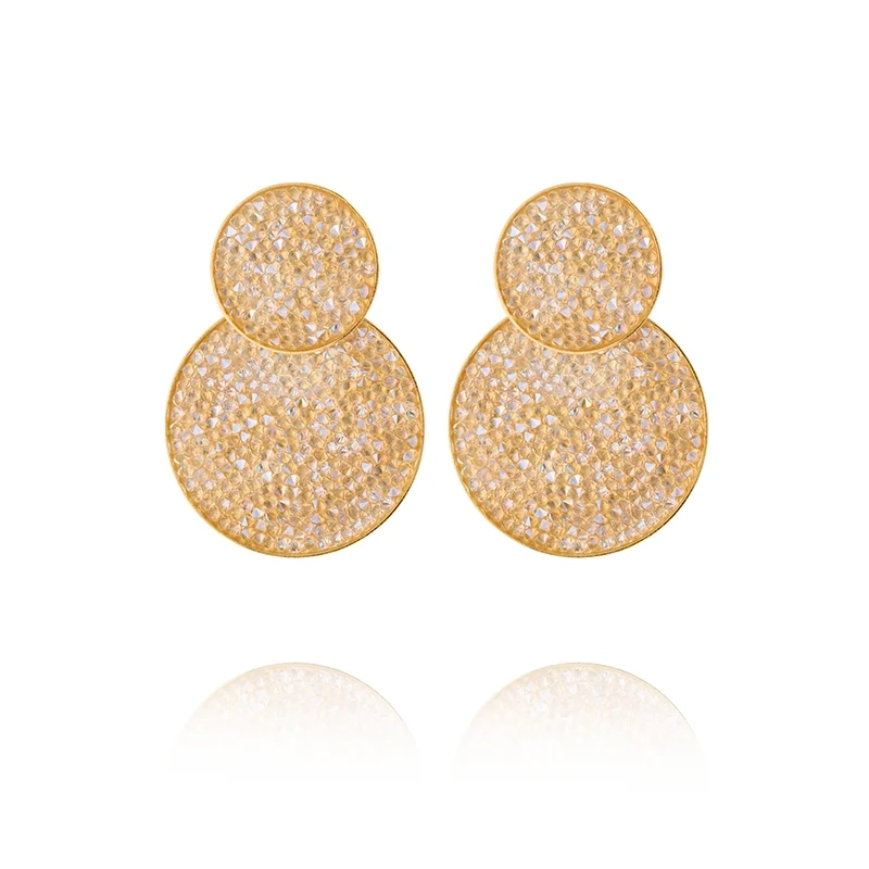 Caroline Svedbom - Liora Earrings Gold Moonlight