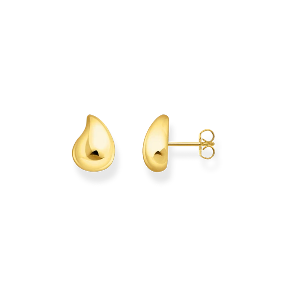 Stud earrings Drop shape Gold - Thomas Sabo - Suuri valikoima & ilmainen lahjapaketointi - Nordic Spectra