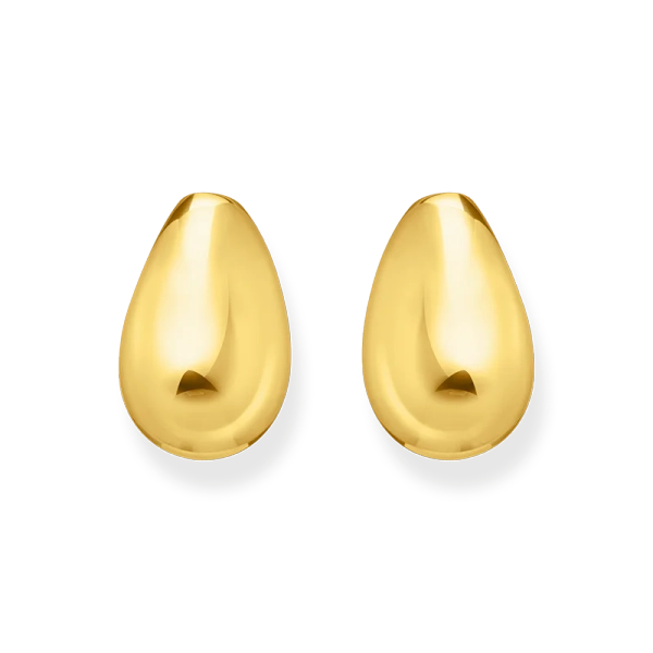 Stora Örhängen Droppform Guld - Thomas Sabo - Snabb leverans & paketinslagning - Nordic Spectra