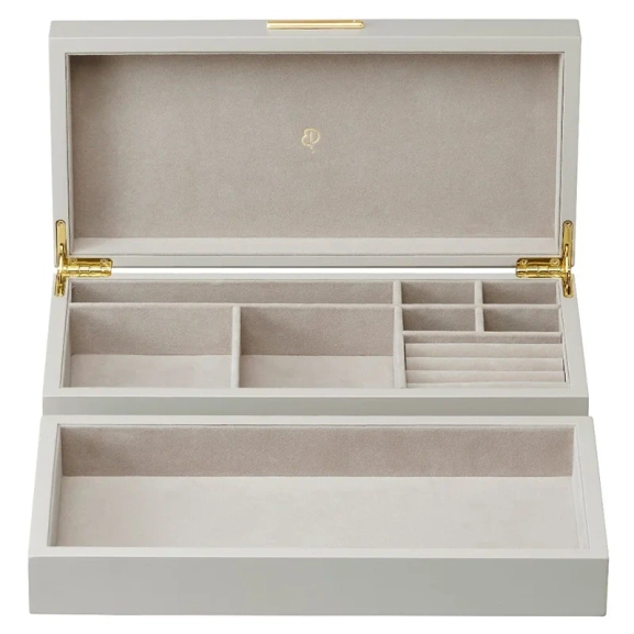 Jewellery Box L Light Clay Gold - Edblad - Snabb leverans - Gratis paketinslagning
