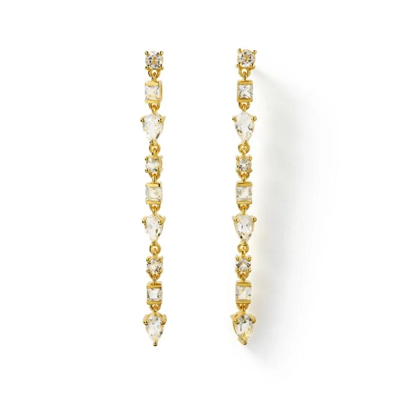 Pam Long Earrings Gold - Syster P - Beliebter Schmuck für alle Gelegenheiten