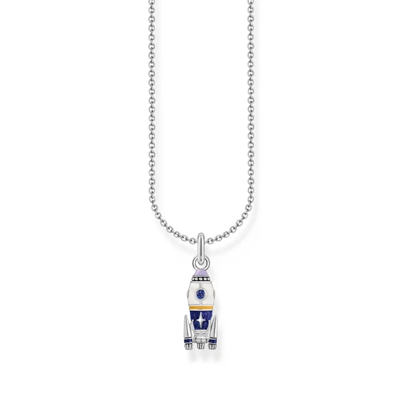 Halsband med Rymdraket - Thomas Sabo - Snabb leverans & paketinslagning - Nordic Spectra
