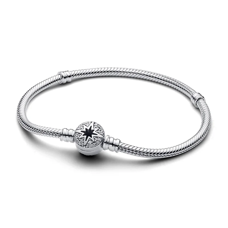 PANDORA – Moments Polstjärna Ormkedjearmband
