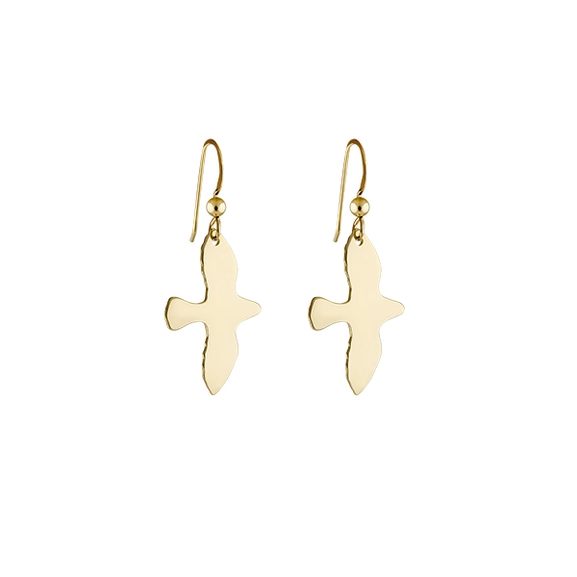 Dove Earrings Gold - Emma Israelsson - Snabb frakt & paketinslagning - Nordicspectra.se