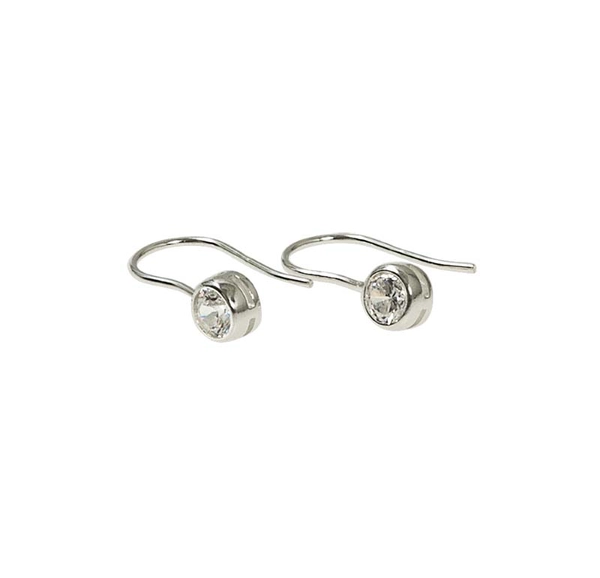 Cubic Short Ear Silver -CU Jewellery - Snabb frakt & paketinslagning - Nordicspectra.se